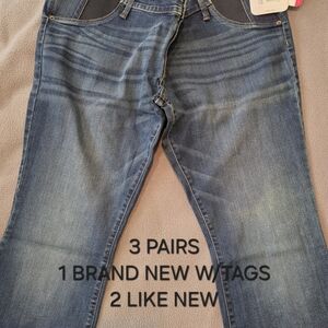 Isabel Maternity by Ingrid & Isabel Boot Cut Jeans - Medium Blue Wash